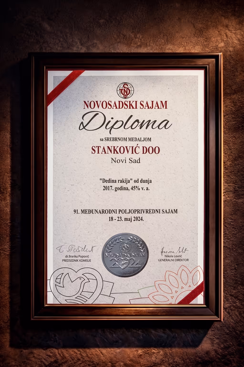 Dunja – srebrna medalja 2024