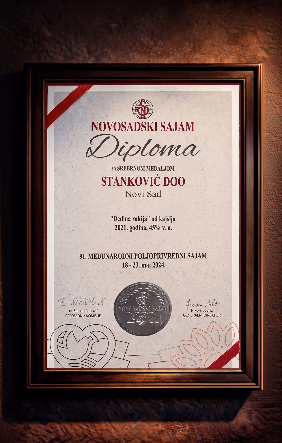 Kajsija – srebrna medalja 2024